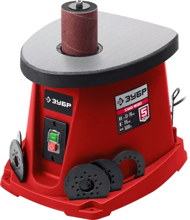 ЗУБР d 13, 19, 26, 38, 51, 76 x 115, 500 Вт, осцилляционный шпиндельный шлифовальный станок (СШО-500) купить в Когалыме
