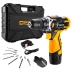 Дрель аккумуляторная DEKO DKCD12FU-Li SET3, 063-4173, в кейсе + оснастка 13 шт купить в Когалыме