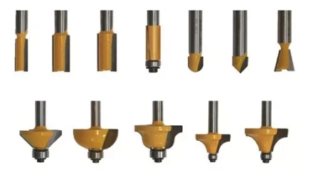 Набор фрез для декоративного применения хвостовик 8 мм 12 штук 46610 купить в Когалыме