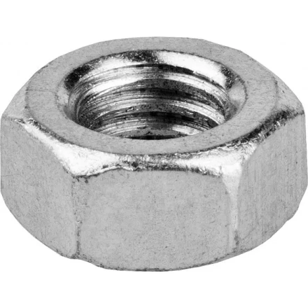 Гайка ЗУБР "МАСТЕР" шестигранная ГОСТ 5927-70, класс прочности 6, оцинкованная,  M14, 5кг 303550-14 купить в Когалыме