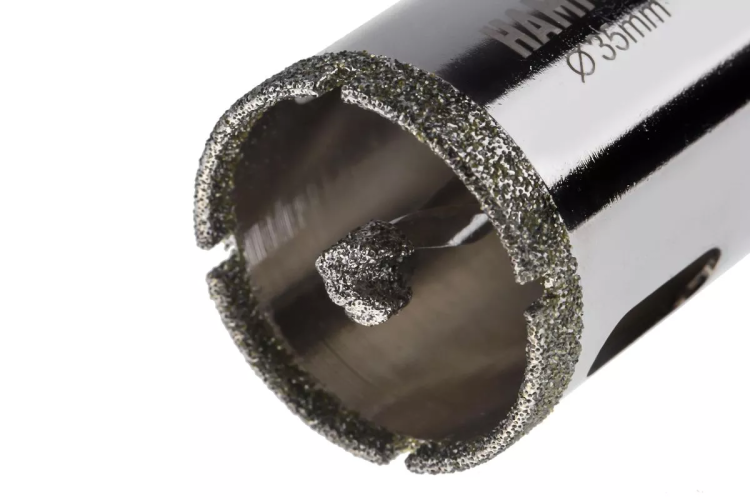 Коронка алмазная HAMMER Ф35мм HEX (DHS 35.0*65/5) купить в Когалыме