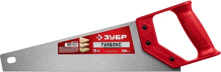 ЗУБР Тайга-Тулбокс, 350 мм, 11TPI, компактная ножовка (15079-35) купить в Когалыме