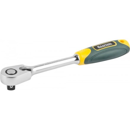 Трещотка для торцовых головок KRAFTOOL &quot;PRO&quot;, Сr-V сталь, 60 зубцов, 1/2&quot; 27794-1/2_z02 купить в Когалыме