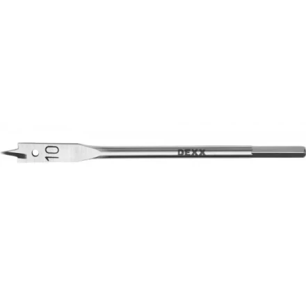 Сверло по дереву перовое, шестигранный хвостовик, DEXX 2945-10, d=10мм 2945-10 купить в Когалыме