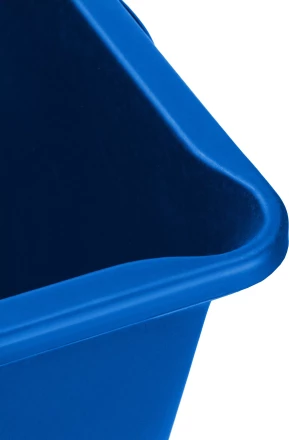 ЗУБР 60 л, первичный высокопрочный пластик, усиленный прямоугольный строительный таз (06096-65) купить в Когалыме