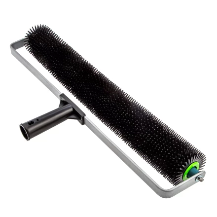 Валик игольчатый для наливных полов с рамой, острая игла, 500 мм Сибртех 81112 купить в Когалыме