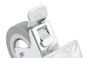 Колесо поворотное с тормозом d-100мм крепление платформенное СИБРТЕХ 68721 купить в Когалыме