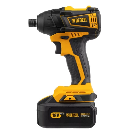 Винтоверт ударный аккумуляторный Denzel 26510 бесщеточный CID-IB-200 18В Li-Ion купить в Когалыме