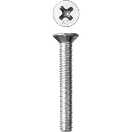 Винт ЗУБР DIN 965, класс прочности 8.8, оцинкованный, M6x45 мм, ТФ0, 2200 шт 4-303110-06-045 купить в Когалыме