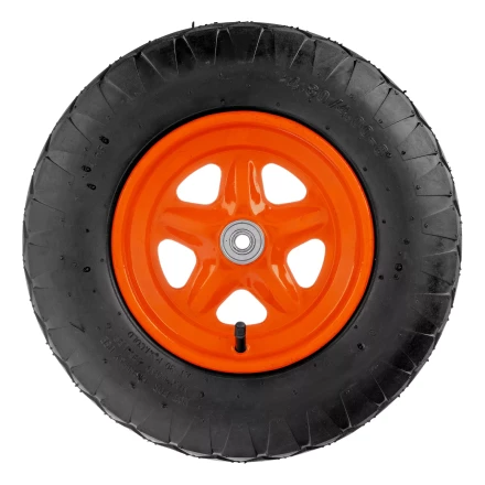 Колесо пневматическое Palisad «Звезда» 4.80/4.00-8 D380 мм, внутренний диаметр подшипника 12 мм, длина оси 80 мм, 689465 купить в Когалыме