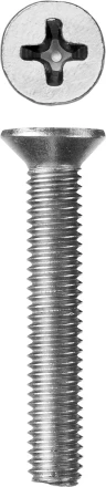 Винт ЗУБР "МАСТЕР" DIN 965, класс прочности 4.8, оцинкованный, M5x30мм, 5кг 303110-05-030 купить в Когалыме