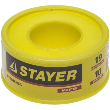 Фумлента STAYER &quot;MASTER&quot;, плотность 0,40 г/см3, 0,075ммх19ммх10м 12360-19-040 купить в Когалыме