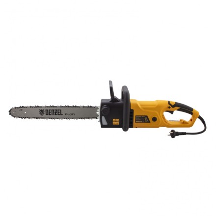 Пила цепная электрическая Denzel EDS-2200, 2.2 кВт,продольная, шина 45 см, шаг 3/8, паз 1.3 мм, 62 звена 95619 купить в Когалыме
