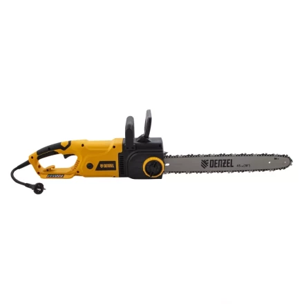 Пила цепная электрическая Denzel EDS-2200 2.2 кВт продольная шина 45 см шаг 3/8 паз 1.3 мм 62 звена 95619 купить в Когалыме