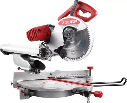 Пила торцовочная ЗУБР, плавный пуск, ременной привод, 305 мм, 4200 об/мин, 1800 Вт ЗПТ-305-1800-ЛР купить в Когалыме