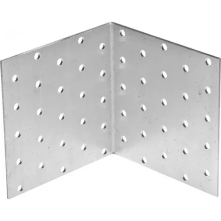 Крепежный угол ЗУБР "МАСТЕР" равносторонний, 100х100х100мм, 20шт 310205-100-100 купить в Когалыме