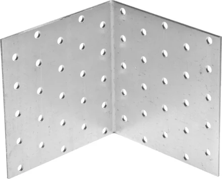 Крепежный угол ЗУБР "МАСТЕР" равносторонний, 100х100х100мм, 20шт 310205-100-100 купить в Когалыме