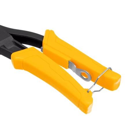 Заклепочник ручной, 255 мм Denzel, литой, усиленный, заклепки 2,4-3,2-4,0-4,8 мм 40441 купить в Когалыме