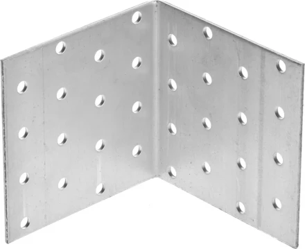 Крепежный угол ЗУБР "МАСТЕР" равносторонний, 80х80х80мм, 20шт 310205-080-080 купить в Когалыме