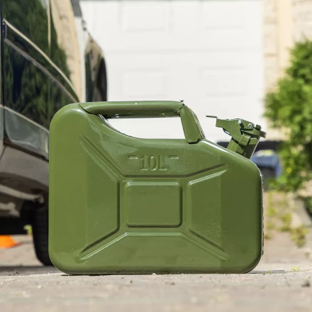 Канистра для ГСМ Stels 53144, металлическая, 10 литров купить в Когалыме