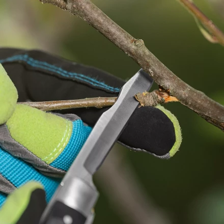 Нож садовый Palisad, 168 мм, складной, с двумя лезвиями, пластиковая рукоятка, 790567 купить в Когалыме