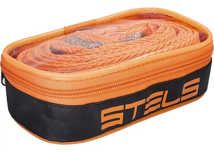 Трос буксировочный 12 тонн 2 петли сумка на молнии STELS 54384 купить в Когалыме