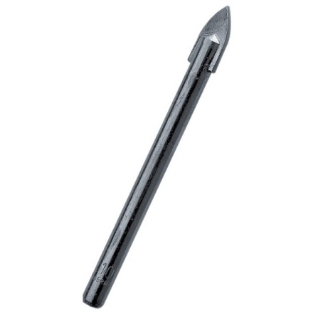 Сверло по стеклу/кафелю Makita D-25161, 10х80мм хвостовик цилиндрический, конусное острие купить в Когалыме