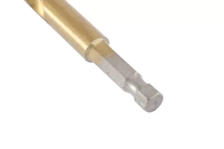 Сверло по металлу 8,5 мм HSS нитридтитановое покрытие 6-гранный хвостовик MATRIX 717852 купить в Когалыме