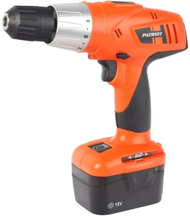 Дрель-шуруповерт аккумуляторная PATRIOT BR 186 в кейсе купить в Когалыме