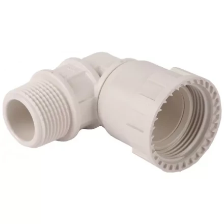 Переходник угловой 90° ЗУБР "ШиреФит" "накидная гайка - наружная резьба", 26мм - 3/4" 51485-26-3/4 купить в Когалыме