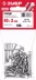 Гвозди с большой потайной головкой чертеж № 7811-7102 пакет серия МАСТЕР купить в Когалыме
