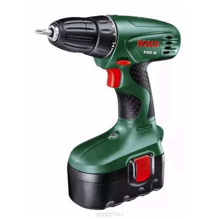 Дрель-шуруповерт аккумуляторная BOSCH PSR 18 (0.603.955.320) купить в Когалыме