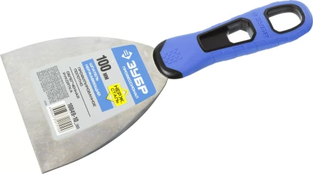 Шпатель ЗУБР "ПРОФЕССИОНАЛ" профилированное нержавеющее полотно, 2к ручка, 100мм 10049-10_z03 купить в Когалыме