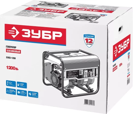 Генератор бензиновый ЗЭСБ-1200 серия МАСТЕР купить в Когалыме