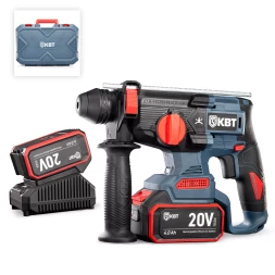 Перфоратор бесщеточный аккумуляторный КВТ HB-20-24 с оснасткой SDS-Plus до 24 мм (102589)