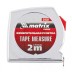 Рулетка Chrom 2 м x 13 мм хромированный корпус  MATRIX 31032 купить в Когалыме