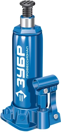 Домкрат гидравлический бутылочный T50, 6т, 215-415мм, в кейсе, ЗУБР Профессионал 43060-6-K 43060-6-K_z01 купить в Когалыме