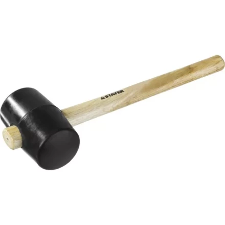 Киянка STAYER резиновая черная с деревянной ручкой, 680г 20505-75 купить в Когалыме