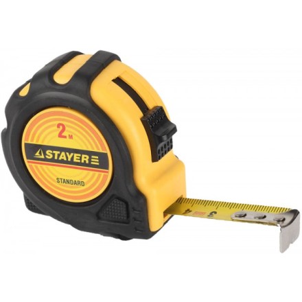 Рулетка STAYER &quot;STANDARD&quot; &quot;TopTape&quot;, 2х16мм 34025-02 купить в Когалыме