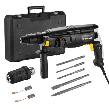 Перфоратор DKH1100W DEKO, 063-4159, с дополнительным патроном купить в Когалыме