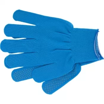 Перчатки нейлон ПВХ точка 13 класс цвет "ультрамарин" XL 67846 купить в Когалыме
