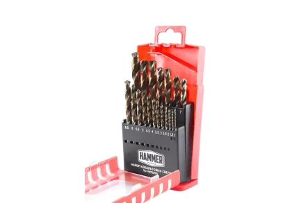 Набор сверл HAMMER No7 19шт. 1,0-10мм купить в Когалыме