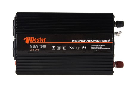 Преобразователь напряжения WESTER MSW1300 купить в Когалыме