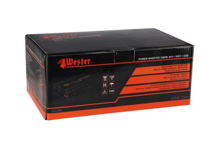 Преобразователь напряжения WESTER MSW1300 купить в Когалыме