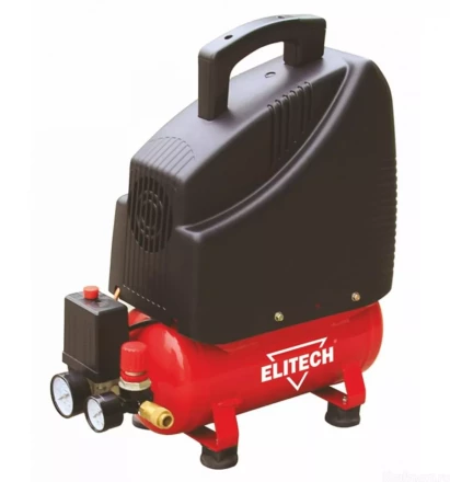 Компрессор безмасляный поршневой прямой привод Elitech КПБ 190/6 купить в Когалыме