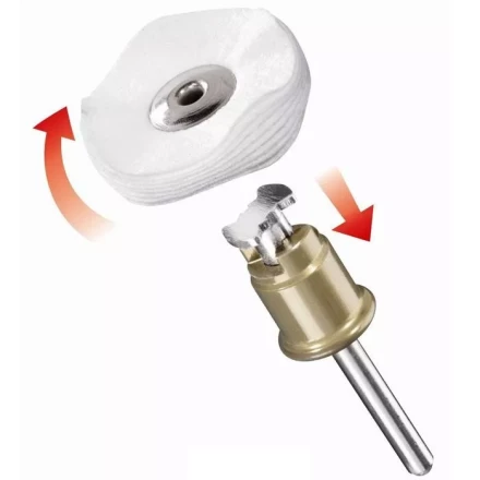 Полировальный диск SPEED CLICK S423 25 ММ DREMEL купить в Когалыме