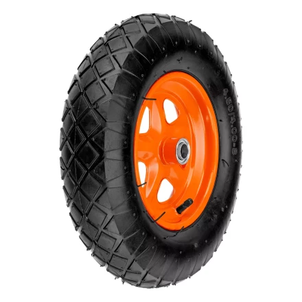 Колесо пневматическое Palisad «Звезда» 4.80/4.00-8 D380 мм, внутренний диаметр подшипника 20 мм, 689575 длина оси 80 мм купить в Когалыме