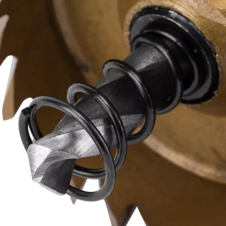 Коронка по металлу HSS, 38 мм, нитридтитановое покрытие Denzel 724111 купить в Когалыме