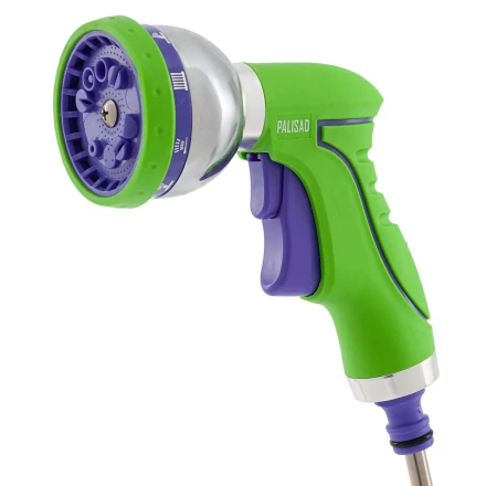 Пистолет-распылитель Palisad 652635, 9 режимов полива, металлический корпус купить в Когалыме