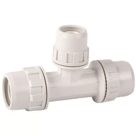 Тройник ЗУБР "ШиреФит" редукционный "штуцер с гайкой - внутренняя резьба - штуцер с гайкой", 26мм-20мм-26мм 51506-26-20-26 купить в Когалыме